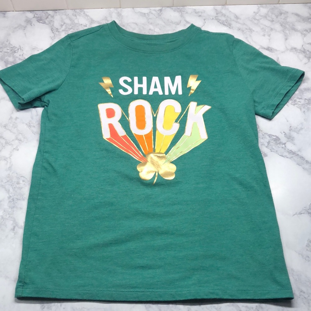 Cat & Jack “SHAM ROCK” SS Shirt